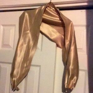 Shawl hand made  by me with tips to put your fingers thru on each side $15